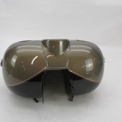 Harley OEM NEW NOS 2004 Road King FLHRCI Fuel Tank Smokey Gold Black 6
