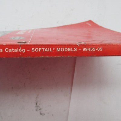 Harley Davidson Official Factory 2005 Softail Models Parts Catalog 994