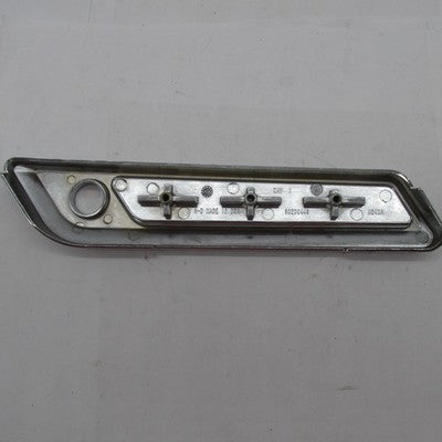 Harley-Davidson OEM Right Saddlebag Latch Hinge Cover Silver Chrome 90