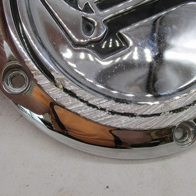 Harley Davidson Genuine Willie G Derby Cover Skull #1 Chrome
