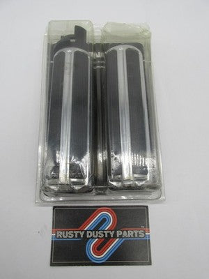 Arlen Ness Harley 10 Guage Chrome Handlebar Comfort Grips 0630-1691 07