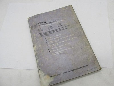 Clymer Honda 1969-1977 750cc Fours Service Repair Manual Book