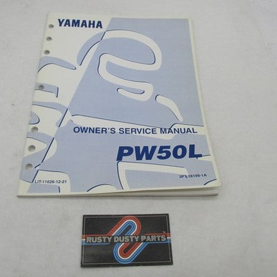Yamaha PW50L Owner's Service Manual LIT-11626-12-21