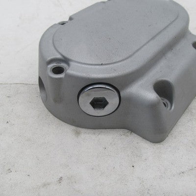 Harley Davidson OEM 5-Speed Transmission Side Cover Textured Silver 37