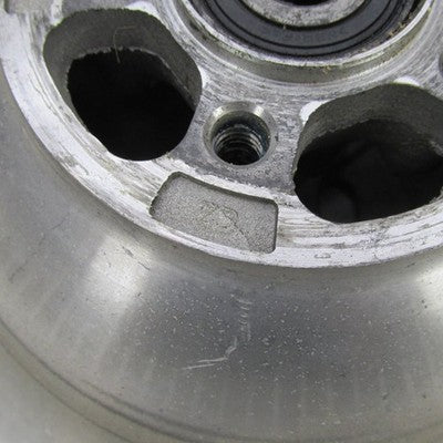 Harley OEM 00-06 Softail Deuce 17x4.5 Solid Disc Rear Wheel 3/4" Axle