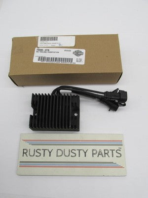 Harley Davidson Genuine NOS NIB Volt Regulator Black 74546-07A