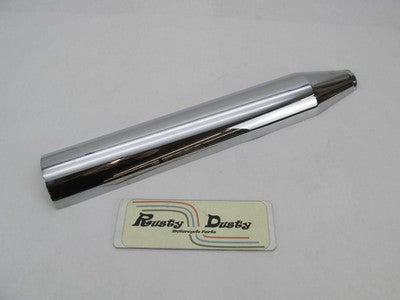 Harley-Davidson Genuine NOS Chrome 4" x 22 3-/8" Touring Muffler Heat Shield
