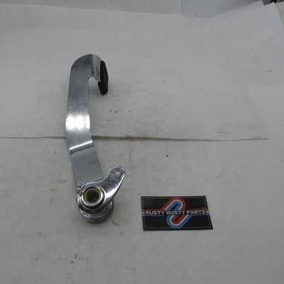 Harley Davidson OEM Chrome Rear Brake Pedal Lever w/ Pad Softail FXSTC