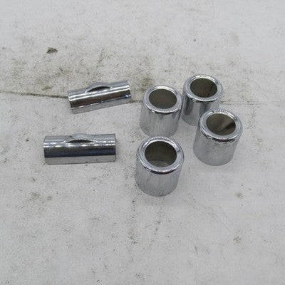 Set of 4 Harley Davidson Pushrod Cover Spring Retainer Cups & 2 Clips