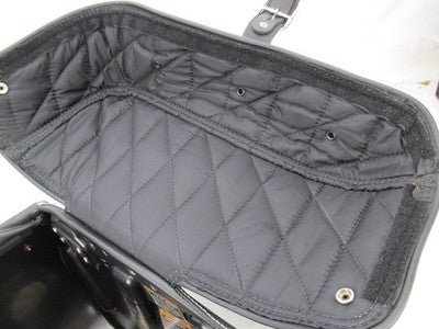Indian OEM Genuine Soft Leather Saddlebags Pair Assembly, Black 287991