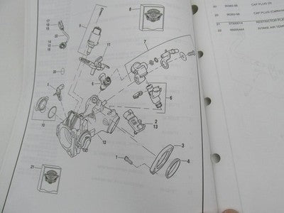 Harley-Davidson Official Factory 2016 Dyna Models Parts Catalog 99439-