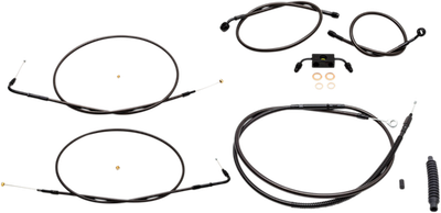 LA Choppers Standard Handlebar Cable/Brake Line Kit LA-8231KT-19M