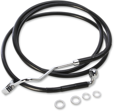 Drag Specialties Extended Length Stainless Steel Brake Line Kits 1741-