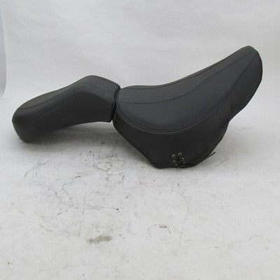 Harley OEM Milsco Heritage Softail Classic 2-Piece Seat w/ Laced Braid