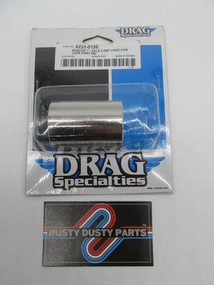 Drag Specialties Harley Davidson 1" Axle Spacer 2.089" Long 0222-0159