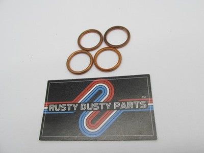Lot of 4 V-Twin NOS Harley 27376-28 Linkert Float Bowl Gasket 15-0232