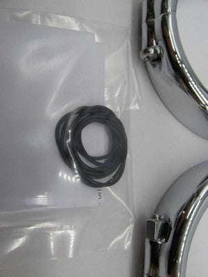 Harley Genuine OEM NOS Chrome Turn Signal Trim Ring Kit, Frenched 697
