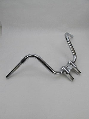Harley Davidson OEM Chrome 1.25" Handlebars with 4" Risers