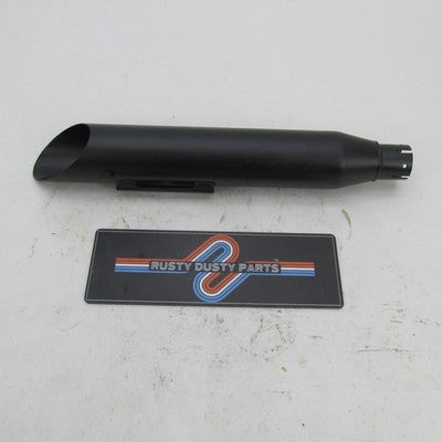 Harley Screamin Eagle 99-05 Dyna Slash/Baloney-Cut Black Rear Muffler