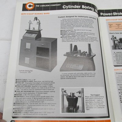 The Carlson Company Sixth Edition Professional Service Equipment Pamph