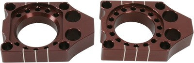 Pro Circuit Billet Axle Block Brown KAB03