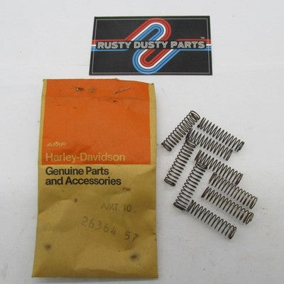 Lot of 9 Harley Davidson Genuine NOS Oil Pump Check Valve Springs 2636