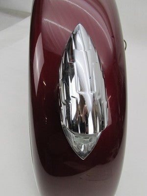 Indian Genuine OEM Front Fender Maroon Chrome Headlamp & Tips Accent 1