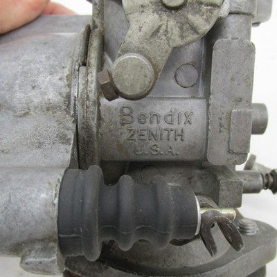 Vintage Harley OEM 1970 Bendix Zenith Carburetor Assembly FL FX XL 271