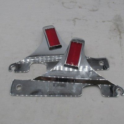 Pair of Harley Davidson Heritage Softail Rigid Mount Sissy Bar Sidepla