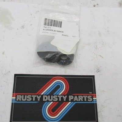 Lot of 4 Harley-Davidson OEM NOS Adhesive Back Rubber Washers 7415A