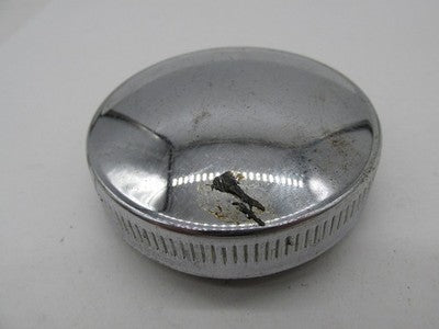 Harley Davidson Vintage Chrome Screw-In Vented Knurled Gas Cap Fuel Ta