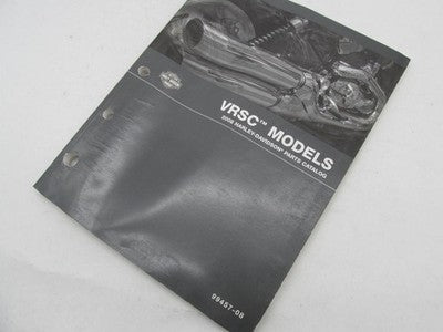 Harley-Davidson Official Factory 2008 VRSC Models Parts Catalog 99457-