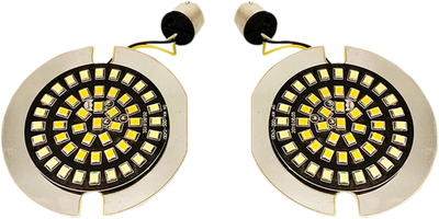 Drag Specialties Front Dual Ring Turn Signal Inserts 2020-1808