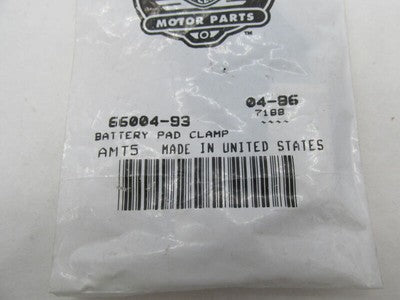 Lot of 5 Harley-Davidson Genuine NOS Battery Clamp Pads 66004-93