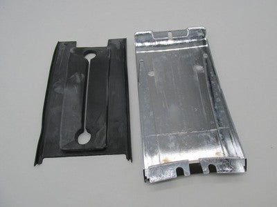 Harley Davidson Chrome Plastic Softail Dash Gas Tank Panel with Rubber