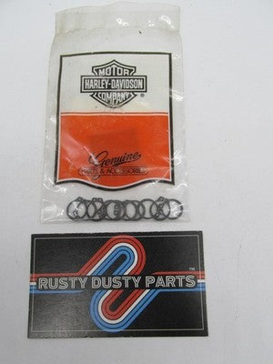 Lot of 10 Harley Davidson Genuine NOS CLutch Adjuster Snap Retaining R