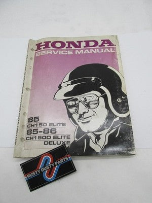 Honda Official Factory Genuine 1985 CH150 85-86 CH150D Elite Service M
