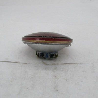 Vintage Harley Davidson OEM Single 12v Red Lens Pursuit and Spot Lamp