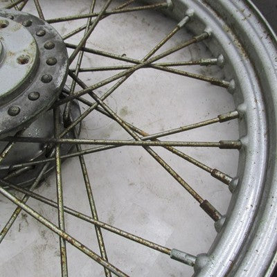 Harley OEM FXD FXR XL Laced 40-Spoke 19x2.5" Dual Disc Front Wheel 433