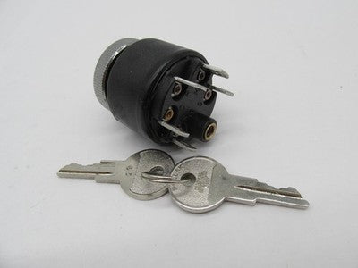 Pollak NOS 18-122 Harley Ignition Starter Switch w/ Keys 2106-0016