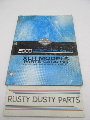Harley-Davidson Official Factory 2000 XLH Sportster Model Parts Catalog 99451-00