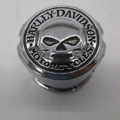 Lot of 4 Harley Davidson Genuine Willie G Axle Nut Covers Front and Re