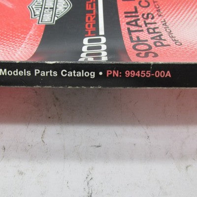 Harley-Davidson OEM Official 2000 Factory Softail Models Parts Catalog