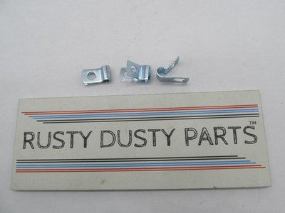 Lot of 3 Harley-Davidson Genuine NOS Brake Fuel Line Clips 10046