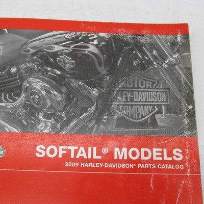 Harley-Davidson Official Factory 2009 Softail Models Parts Catalog 994