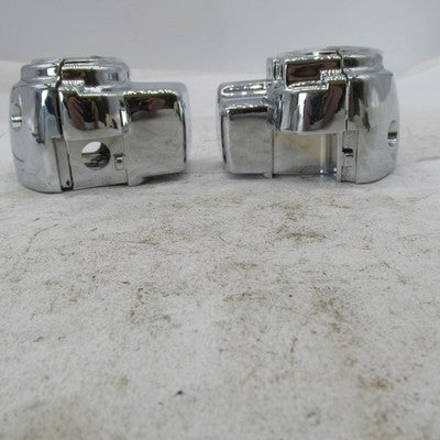 Harley Davidson Genuine NOS Complete Set Chrome Switch Housing Covers
