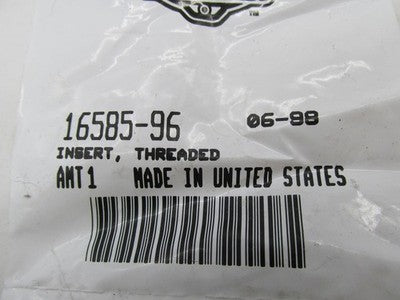 Harley-Davidson Genuine NOS Threaded Insert 16585-96