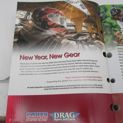 Drag Specialties Parts Unlimited 2024 Helmet and Apparel Parts Catalog