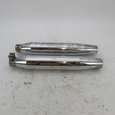 Pair of Harley Davidson OEM Exhaust Mufflers DYNA Glide FXDWG 94+ 6574