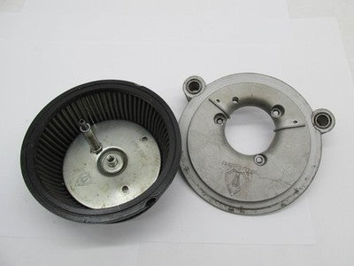 Arlen Ness Harley Davidson Air Cleaner Filter and Backing Plate Set